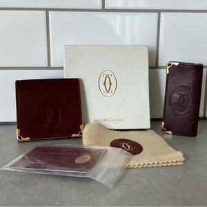 Cartier Coin purse + Key Holder Bundle
